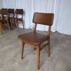 Vintage STOL Kamnik Dining Chair: 1970s Yugoslavian Mid-Century Leather Bis
