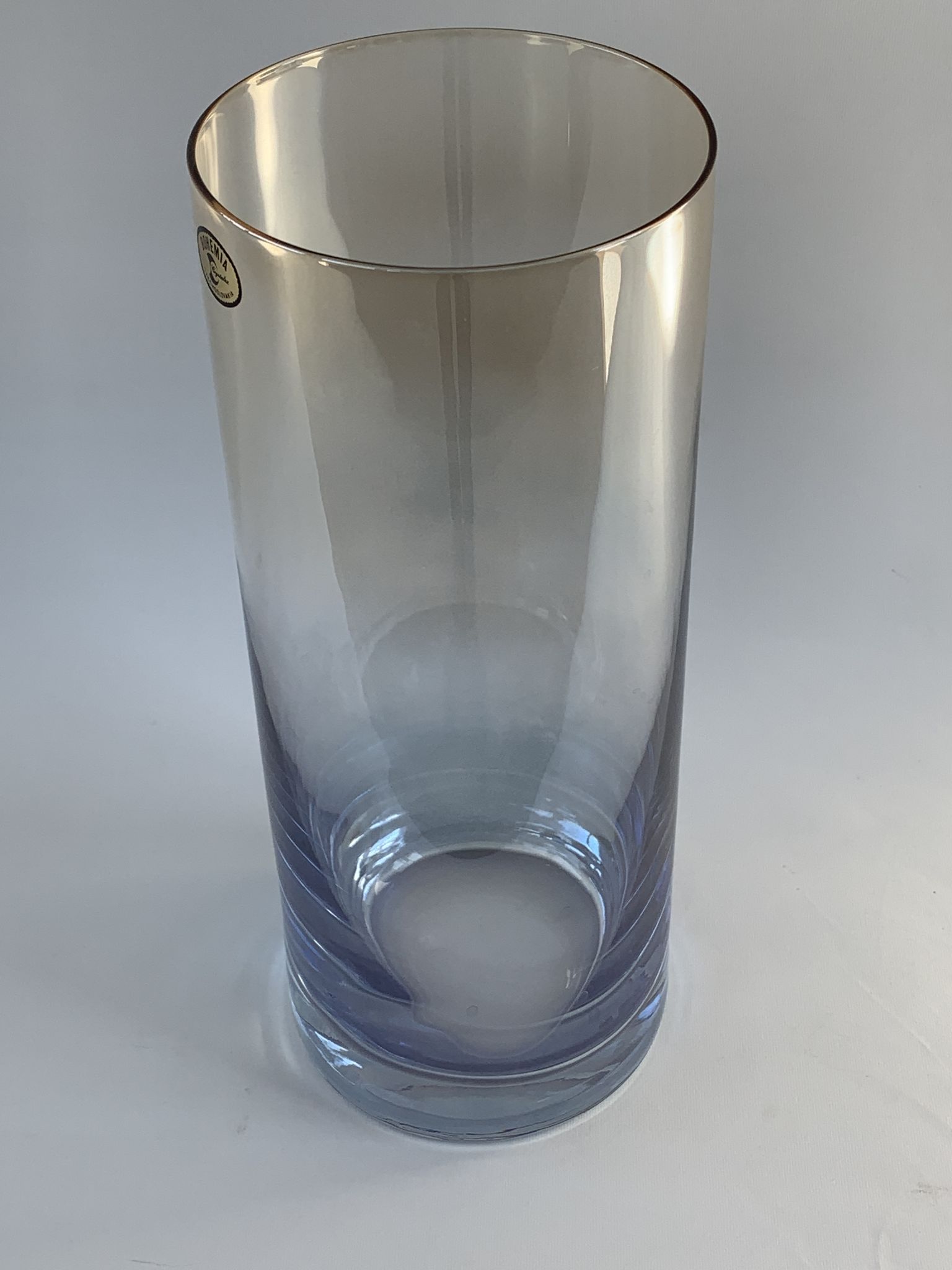 Vase en cristal bohemia Crystalex Czechoslovakia