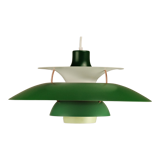 Louis Poulsen PH5 pendant lamp vintage 1970's 'Green'