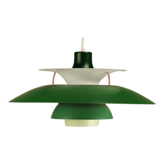Louis Poulsen PH5 pendant lamp vintage 1970's 'Green'