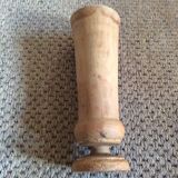Vase en bois