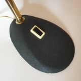 Black airplane desk lamp 1950