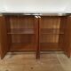 paire de buffets 1970 en loupe d'orme