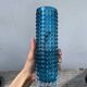 Vase en verre bleu Gral 1960