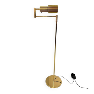 Viktor Frauenknecht brass Haloprofil 878HR floor lamp Swiss Lamps