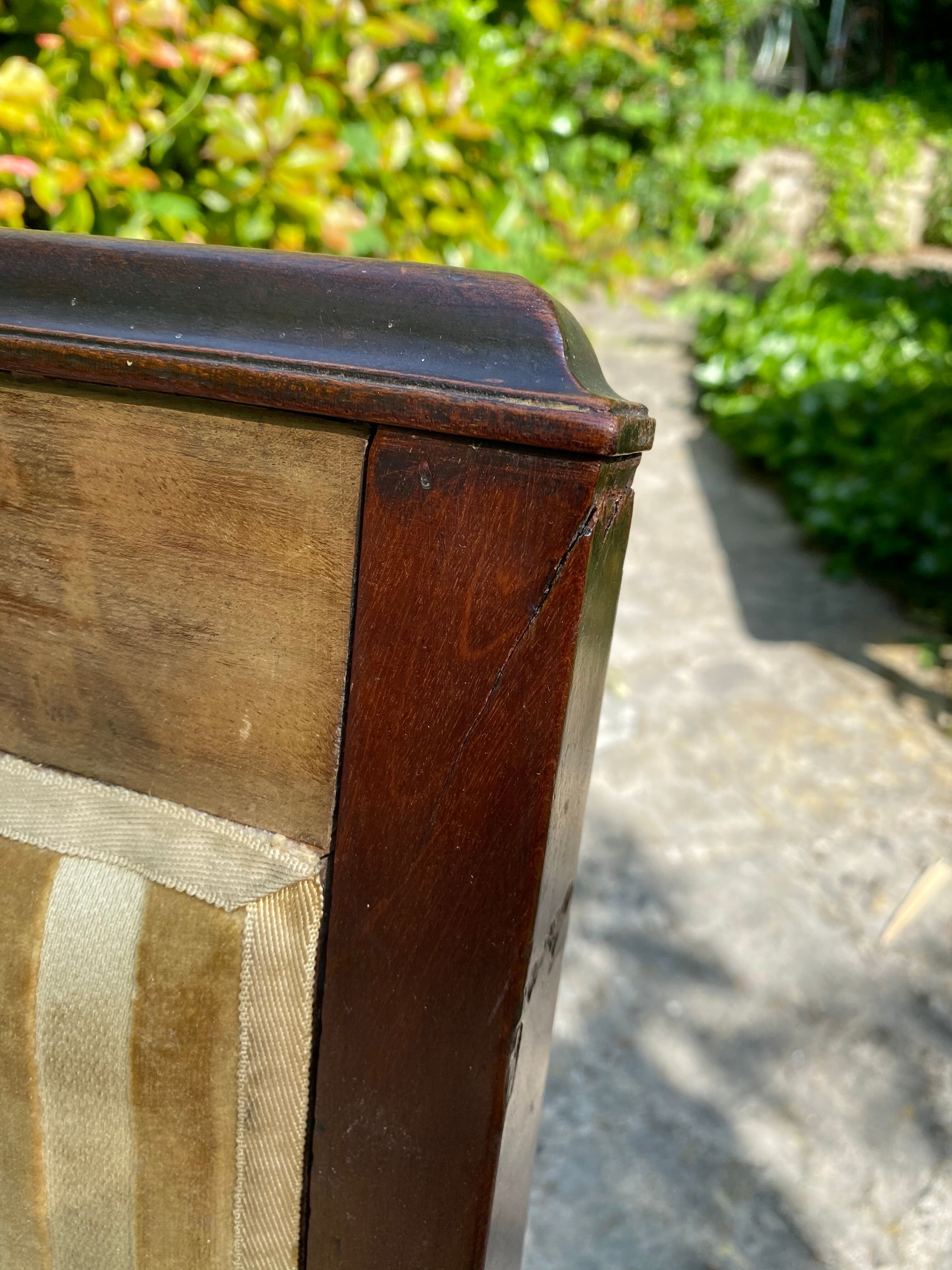 Armchair Bergère Empire early nineteenth