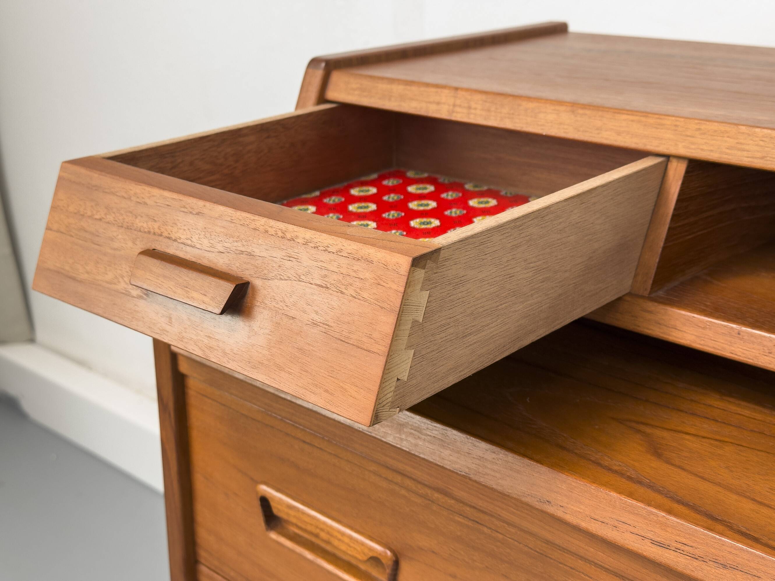 Bureau Secrétaire en Teck par Arne Wahl Iversen pour Vinde Møbelfabrik, 1960s