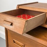 Bureau Secrétaire en Teck par Arne Wahl Iversen pour Vinde Møbelfabrik, 1960s