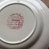 4 English plates