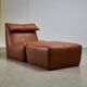 Fauteuil et repose-pieds Le Bambole de Mario Bellini pour B&B Italia, 1972