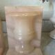 Paire de serre-livres vintage vase Médicis en onyx rose