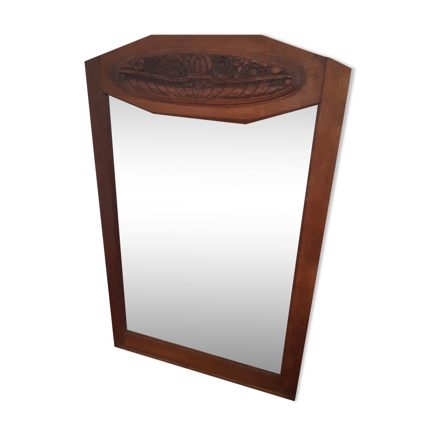 Miroir en bois art deco 63x90cm