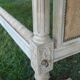 Former Louis XVI bed frame patina gray