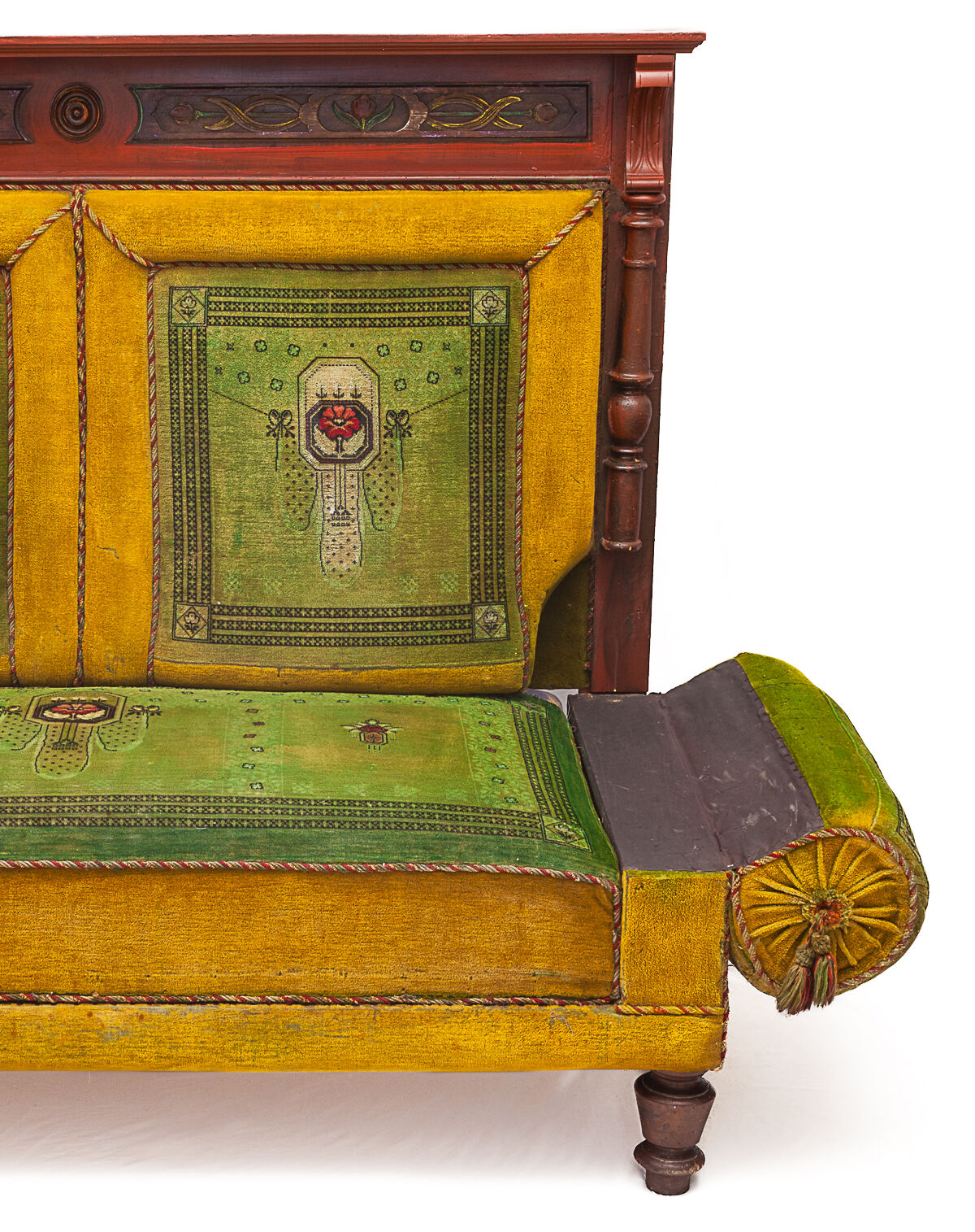 Ancient Alsatian divan