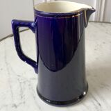 Milk pot blue king Salins art deco 30s