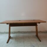 Bureau allemand d'école vintage Casala