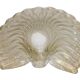 Vintage Italian Handmade Shell Shape Murano Glass Centerpiece/Vase