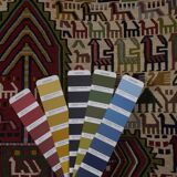 Vintage Turkish Oushak Rug Handwoven 104x285 cm