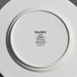 6 flat plates Villeroy & Boch basket model