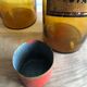 Old pharmacy bottle/jar "Azotas Potassicus" brown glass
