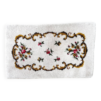 Tapis pure laine Années 70 – 110 x 69cm