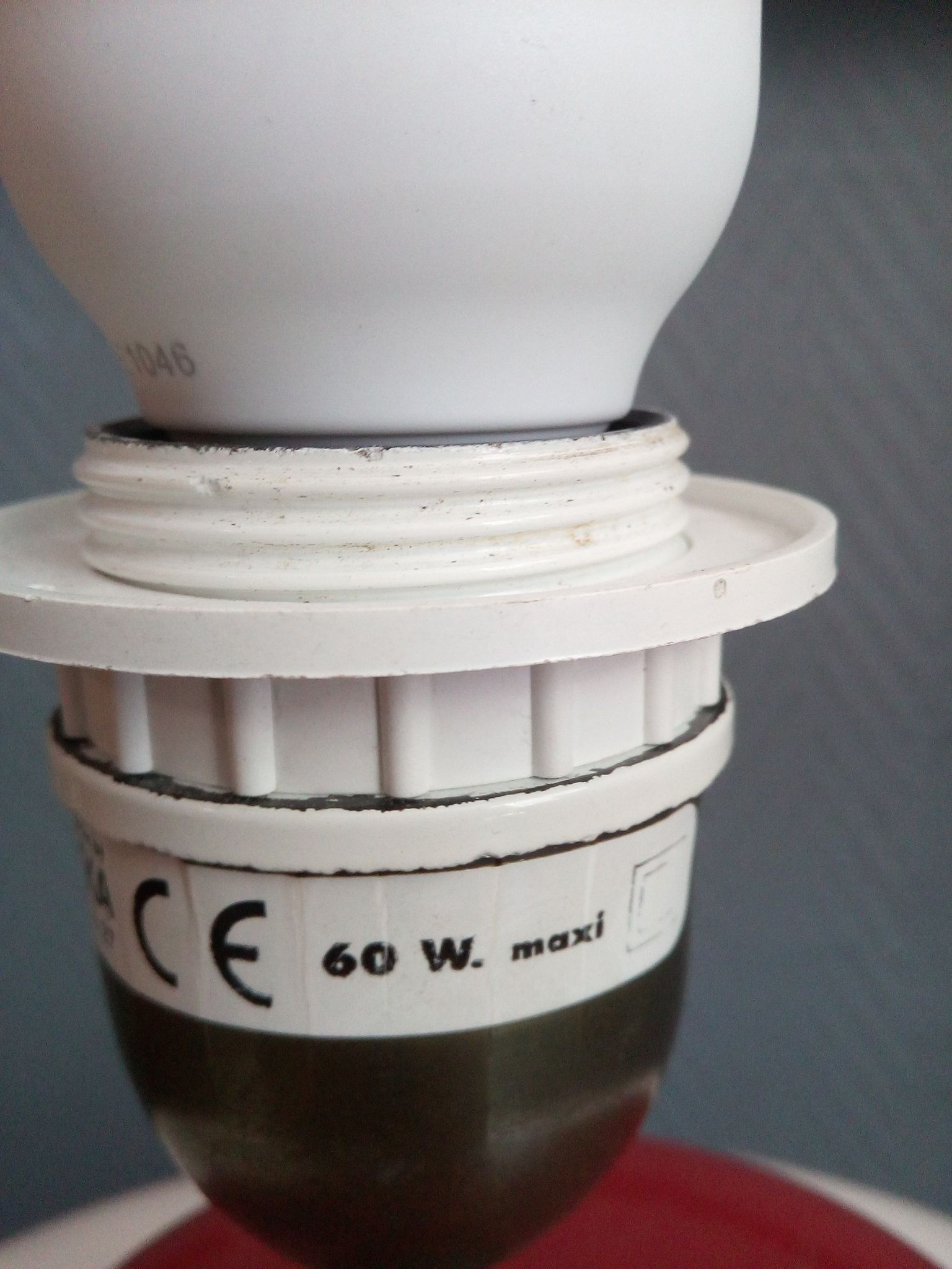 Pied de lampe