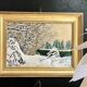 Acrylic Snow Landscape