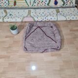 Handmade bohemian Berber pouf 60 X 60 X 25 CM