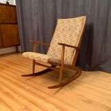 Model 97 rocking chair by Holger Georg Jensen, Tønder Møbelværk, Denmark, 1950s