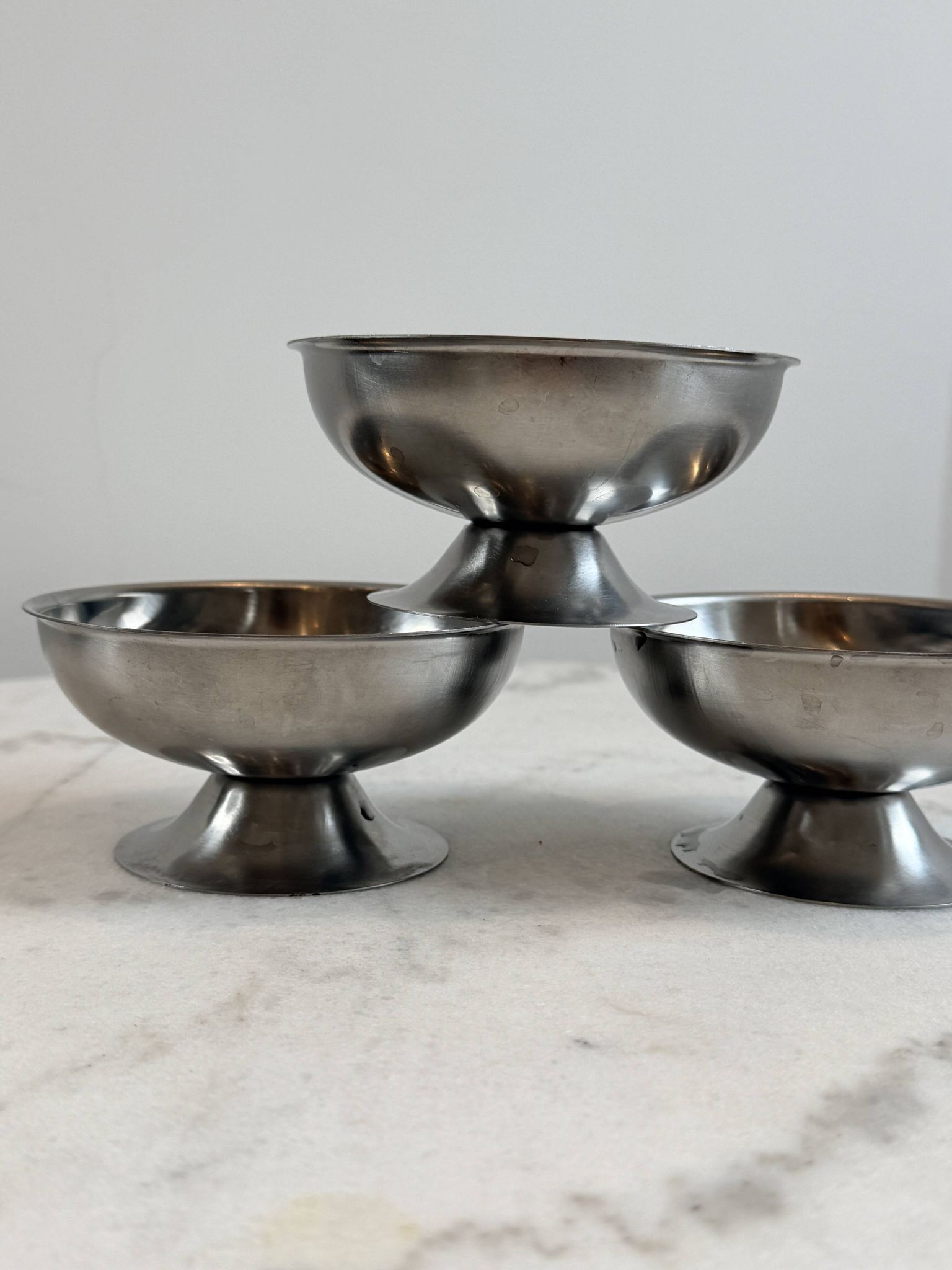 Stainless steel bowls