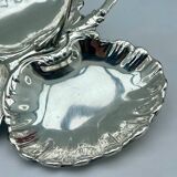 Christofle Silver-Plated Bonbonniere Serving Dish, Louis XV Style, Art Nouveau Period