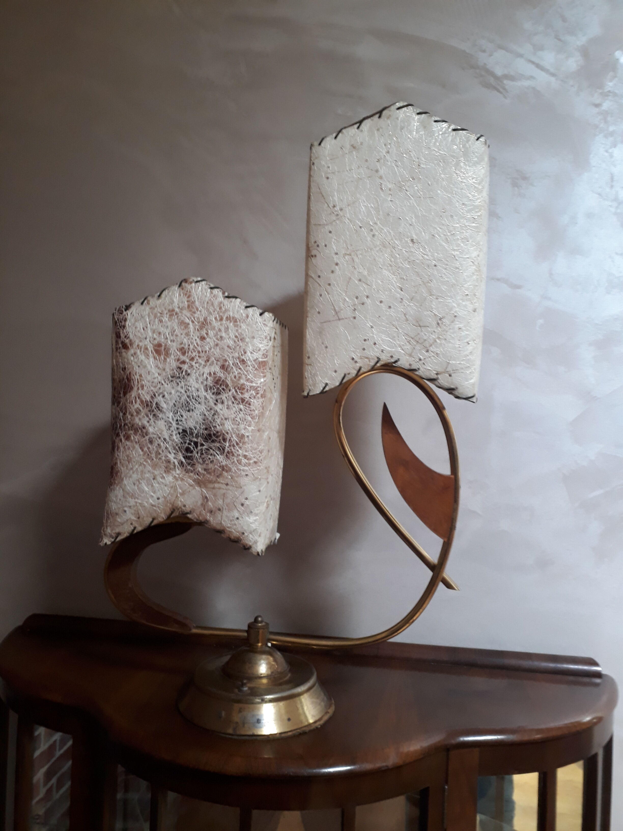 Atomic lamp usa vintage 1950