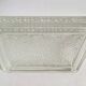 Nevada catch-all tray 1950s moulded glass Saint Gobain 20 x 20 cm