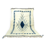 Tapis marocain blanc 250cmx150cm et plus