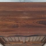 Aranjou sideboard in solid elm in the style of Olavi Hänninen 1960s