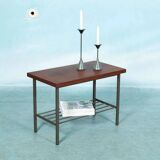 Vintage teak side table for TV/audio, 1960s in teak.