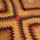 Kilim Turc Vintage en Laine Tissé Main, Tapis Tribal Ancien, 177x291 Cm