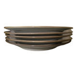 Set of 5 Tulowice stoneware plates