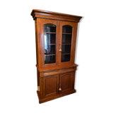 Sideboard library showcase two mahogany bodies late nineteenth style Louis-Philippe