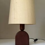 Vintage teak lamp, 60s design