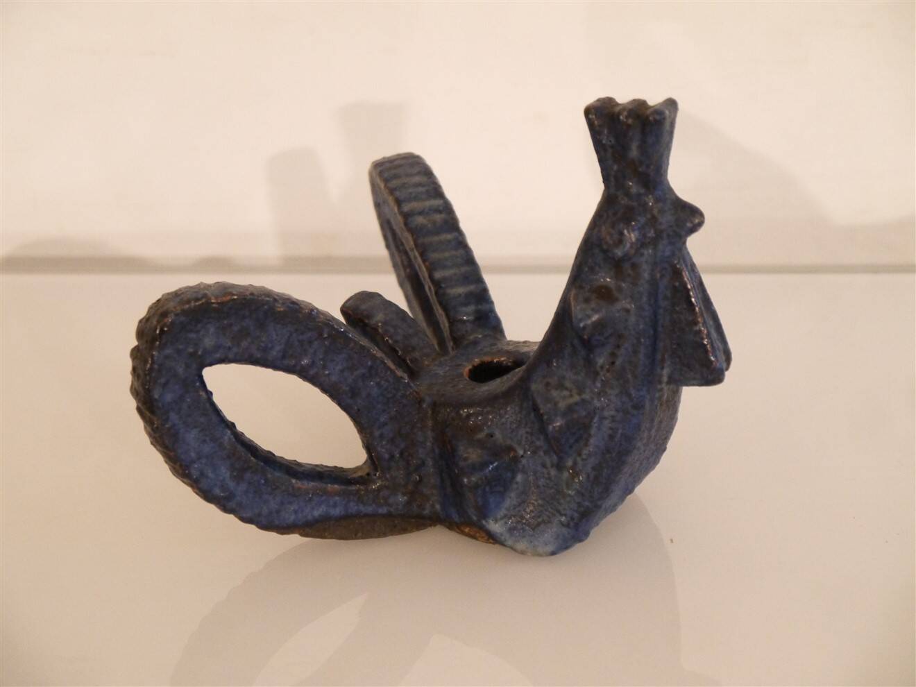 Stylized ceramic bird by Lars Bergsten 1960