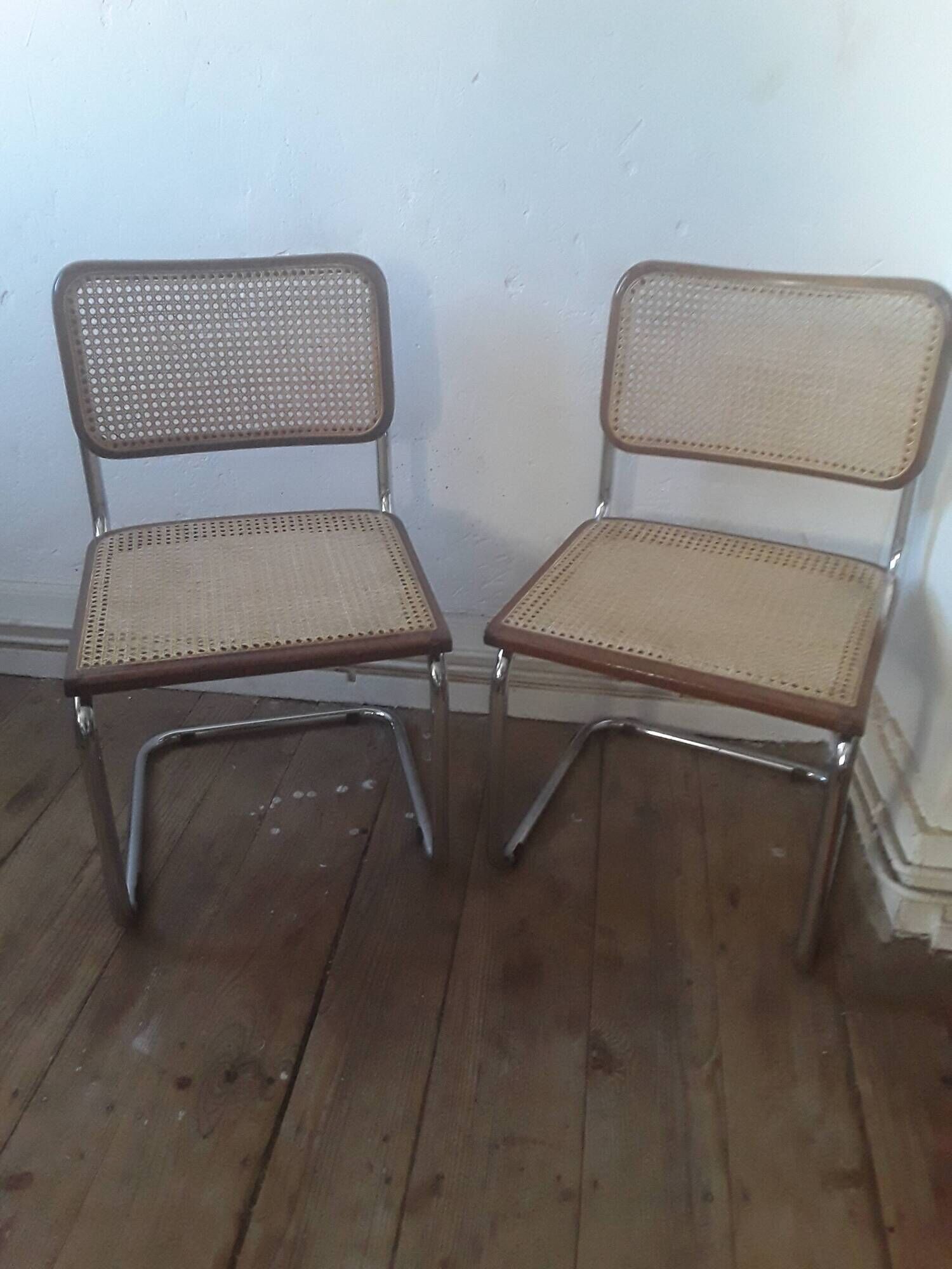 P2aire de chaise B32 Marcel Breuer