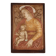 Ancient sculpture of the Virgin Mary Italy '900 bas-relief painting in plaster