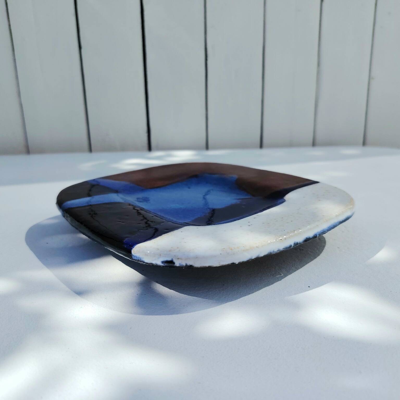 Ceramic pocket emptier, Jacques Pouchain, Dieulefit