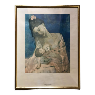 Reproduction encadrée Pablo Picasso Maternité 1905