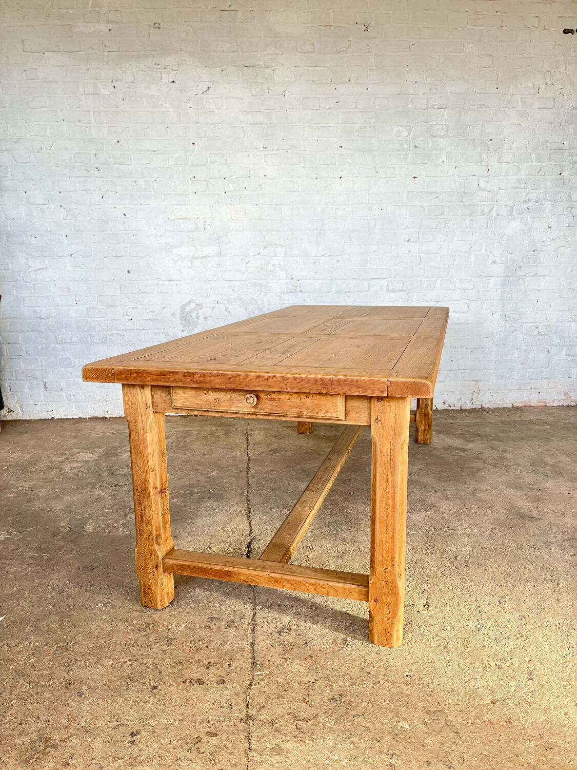 Old oak farmhouse table