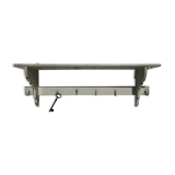 Painted wooden kitchen shelf