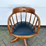 Bureau antieke Eikenhouten
