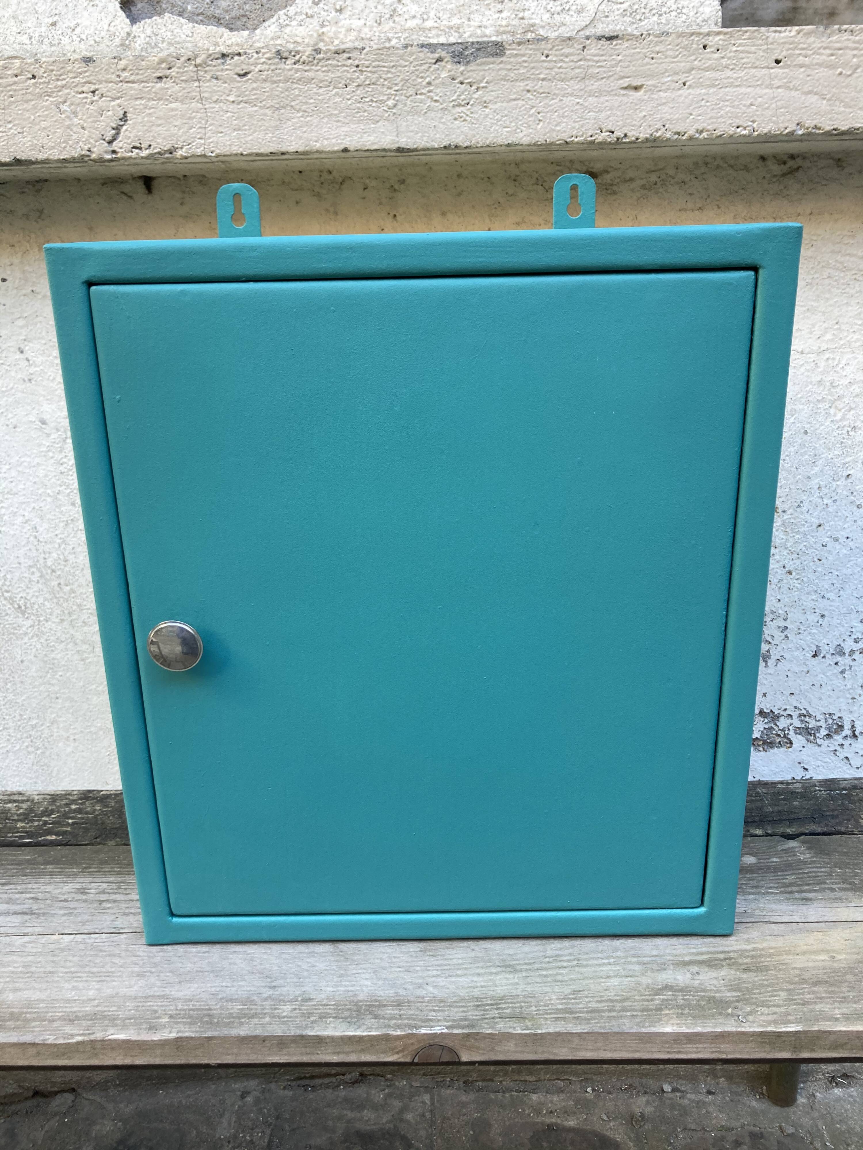 Metal medicine cabinet