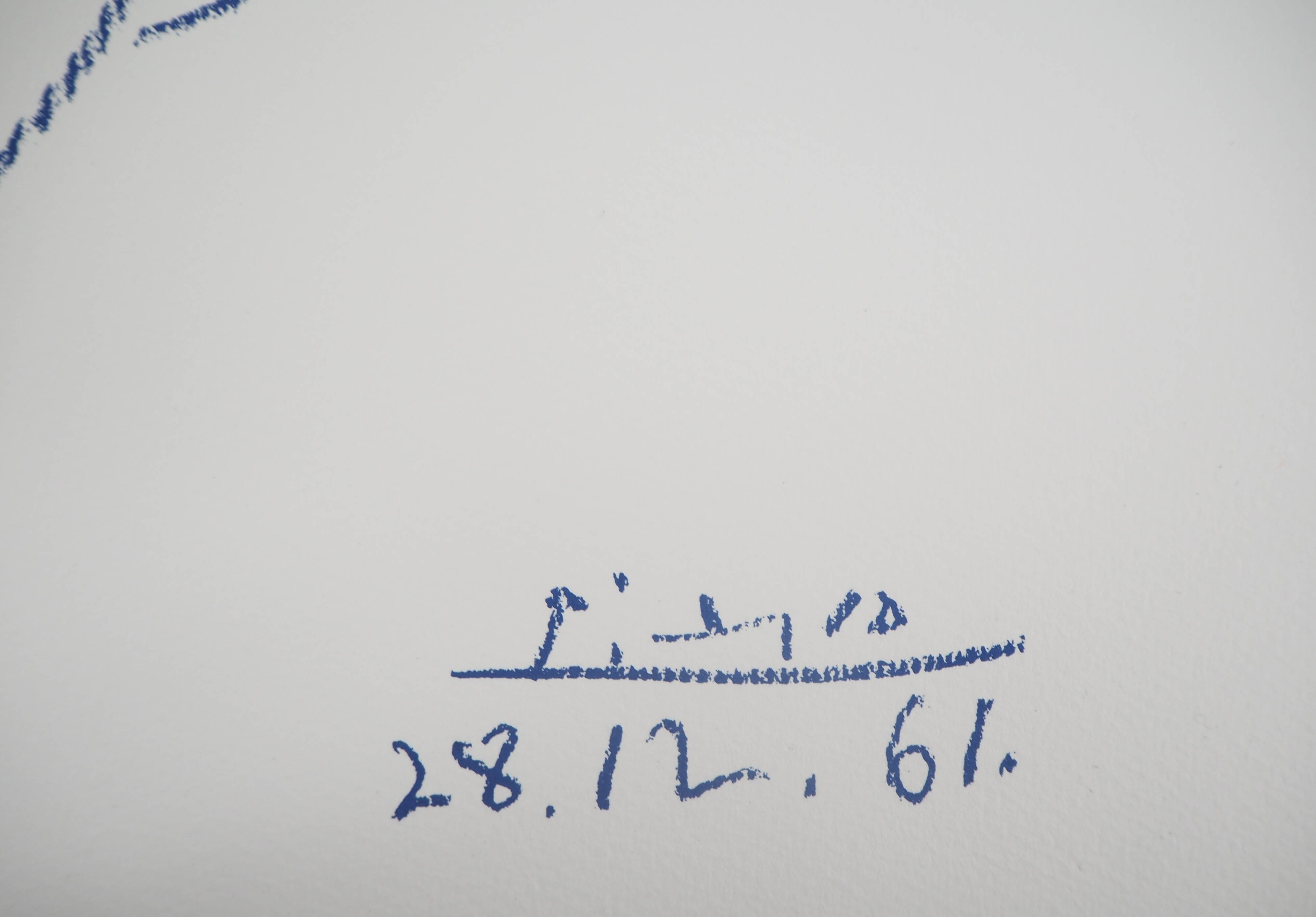 Pablo Picasso: The Dove of Peace, signed lithograph